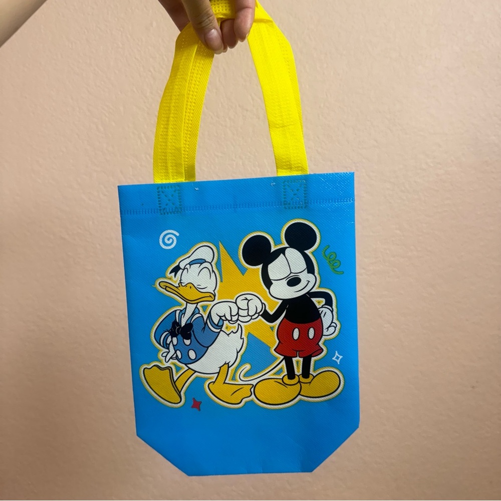 Disney Mickey and Donald Duck Small Reusable Tote Bag